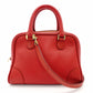 LOEWE Amazona 75 Small Handbag Red Leather Red 2-Way Crossbody 7-11-599