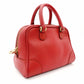 LOEWE Amazona 75 Small Handbag Red Leather Red 2-Way Crossbody 7-11-599
