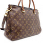 Louis Vuitton Paras Monogram Canvas Handbag, PVC Leather, Brown, 2-Way Shoulder Bag