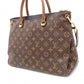 Louis Vuitton Paras Monogram Canvas Handbag, PVC Leather, Brown, 2-Way Shoulder Bag