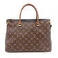Louis Vuitton Paras Monogram Canvas Handbag, PVC Leather, Brown, 2-Way Shoulder Bag
