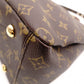 Louis Vuitton Paras Monogram Canvas Handbag, PVC Leather, Brown, 2-Way Shoulder Bag