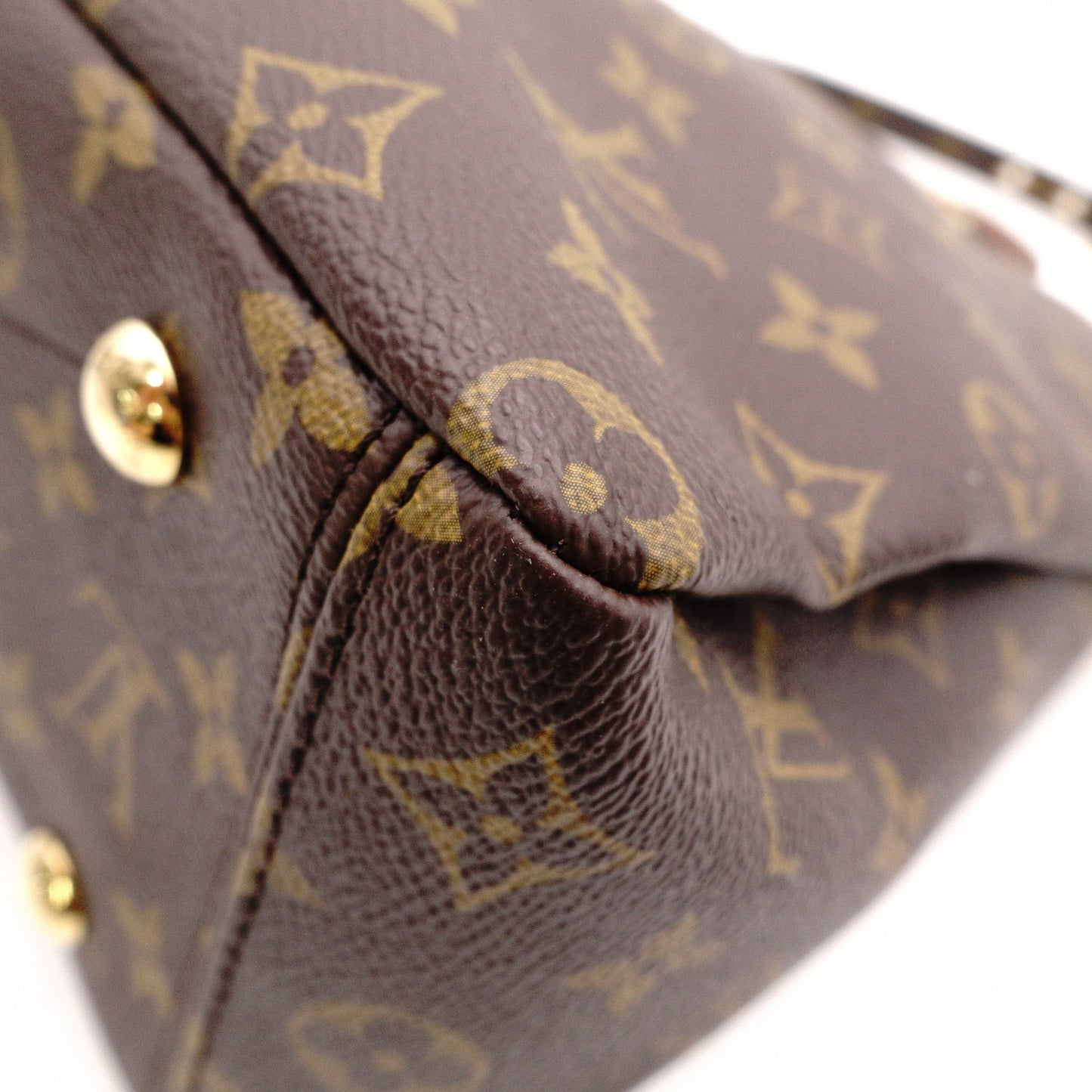 Louis Vuitton Paras Monogram Canvas Handbag, PVC Leather, Brown, 2-Way Shoulder Bag
