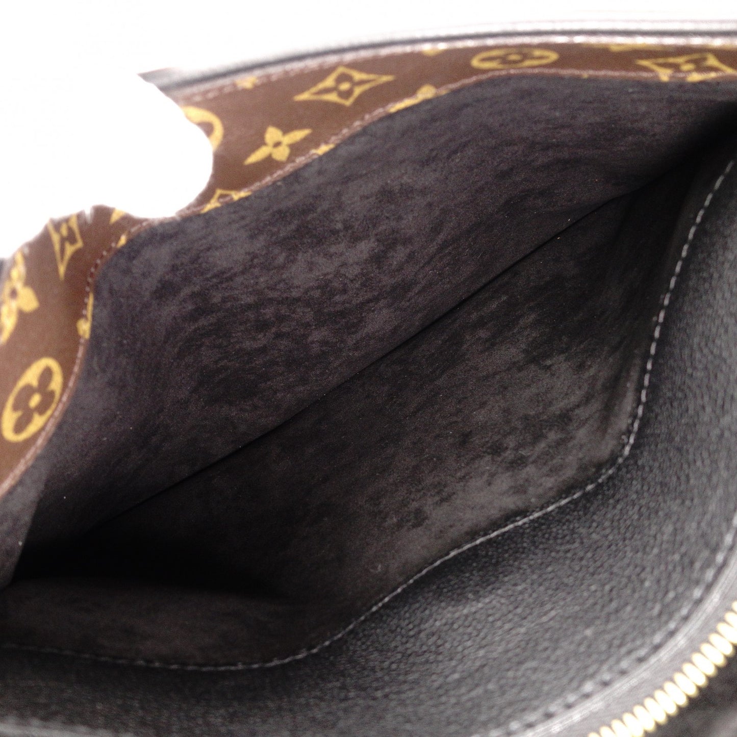 Louis Vuitton Paras Monogram Canvas Handbag, PVC Leather, Brown, 2-Way Shoulder Bag