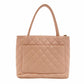CHANEL Reissue Tote Bag Caviar Leather Medallion Pink Shoulder Tote Bag CC Logo Gold Hardware 7-8-509