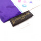LOUIS VUITTON Twilly Scarf, Silk, Purple