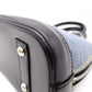 LOUIS VUITTON Alma BB Epi Handbag, Leather, Blue, 2-Way