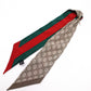 GUCCI Twilly Scarf, Silk, Women's, Sherry Line, with Charm
