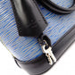 LOUIS VUITTON Alma BB Epi Handbag, Leather, Blue, 2-Way