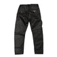 PRADA Triangle Logo SPH66 Nylon Skinny Pants, Nylon, Black, Size 44