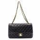 CHANEL シャネル クラシック Wフラップ ショルダーバッグ レザー【中古】 レディース