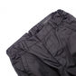 PRADA Triangle Logo SPH66 Nylon Skinny Pants, Nylon, Black, Size 44
