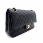 CHANEL シャネル クラシック Wフラップ ショルダーバッグ レザー【中古】 レディース
