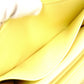 BOTTEGAVENETA Zip-Around Wallet Cassette Long Wallet Leather Yellow