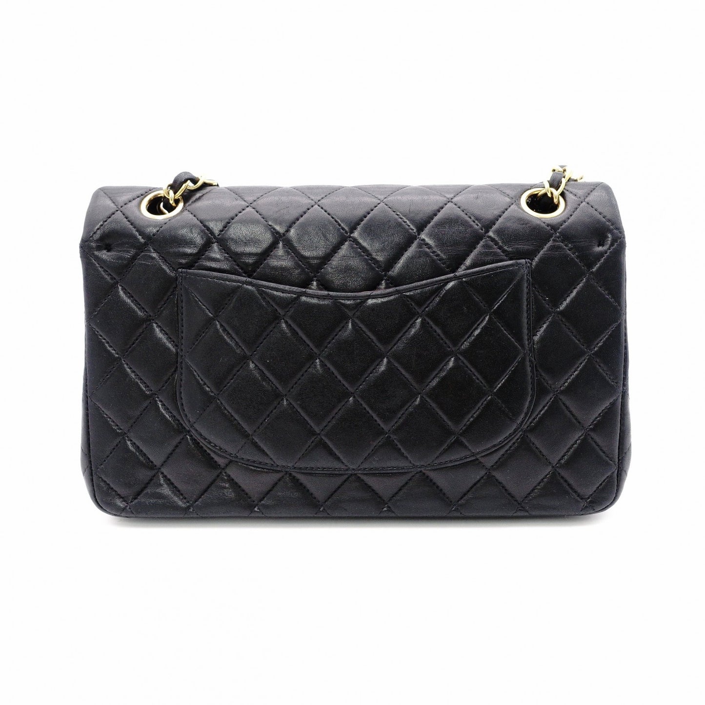 CHANEL シャネル クラシック Wフラップ ショルダーバッグ レザー【中古】 レディース
