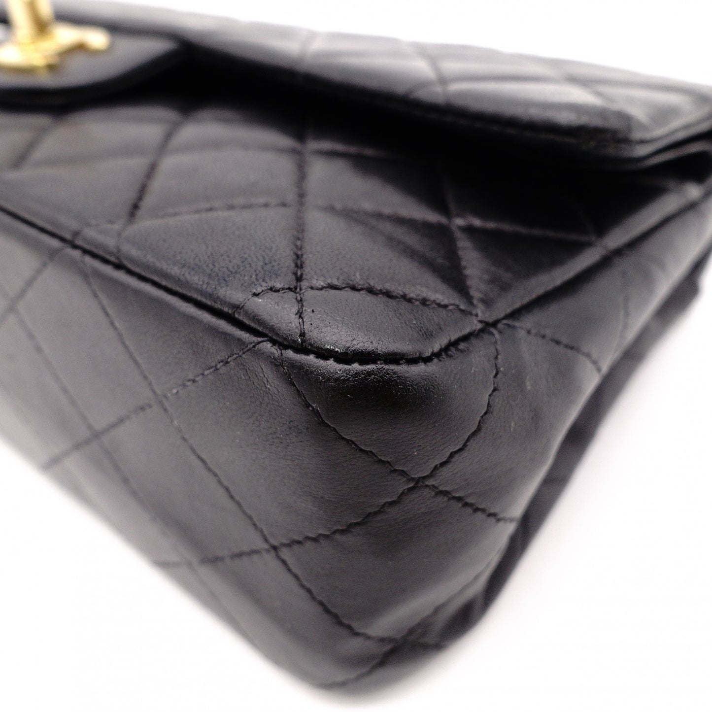 CHANEL シャネル クラシック Wフラップ ショルダーバッグ レザー【中古】 レディース