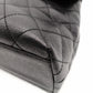 CHANEL Matelassé Top Handle Handbag Black Caviar Skin Black A21397 Gold Hardware 7-9-604