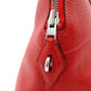 HERMES Bolide 31 Leather Handbag Red 2-Way □I Stamped Shoulder Strap Silver Hardware 7-10-527