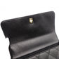 CHANEL Matelassé Top Handle Handbag Black Caviar Skin Black A21397 Gold Hardware 7-9-604