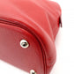 HERMES Bolide 31 Leather Handbag Red 2-Way □I Stamped Shoulder Strap Silver Hardware 7-10-527