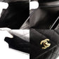 CHANEL Matelassé Top Handle Handbag Black Caviar Skin Black A21397 Gold Hardware 7-9-604