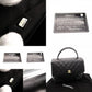 CHANEL Matelassé Top Handle Handbag Black Caviar Skin Black A21397 Gold Hardware 7-9-604