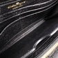 Salvatore Ferragamo Round Zipper Gancini Long Wallet, Leather, Black with Gold Hardware