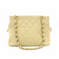 CHANEL Matelassé Caviar Leather Chain Shoulder Bag Beige Leather Shoulder 7-11-070