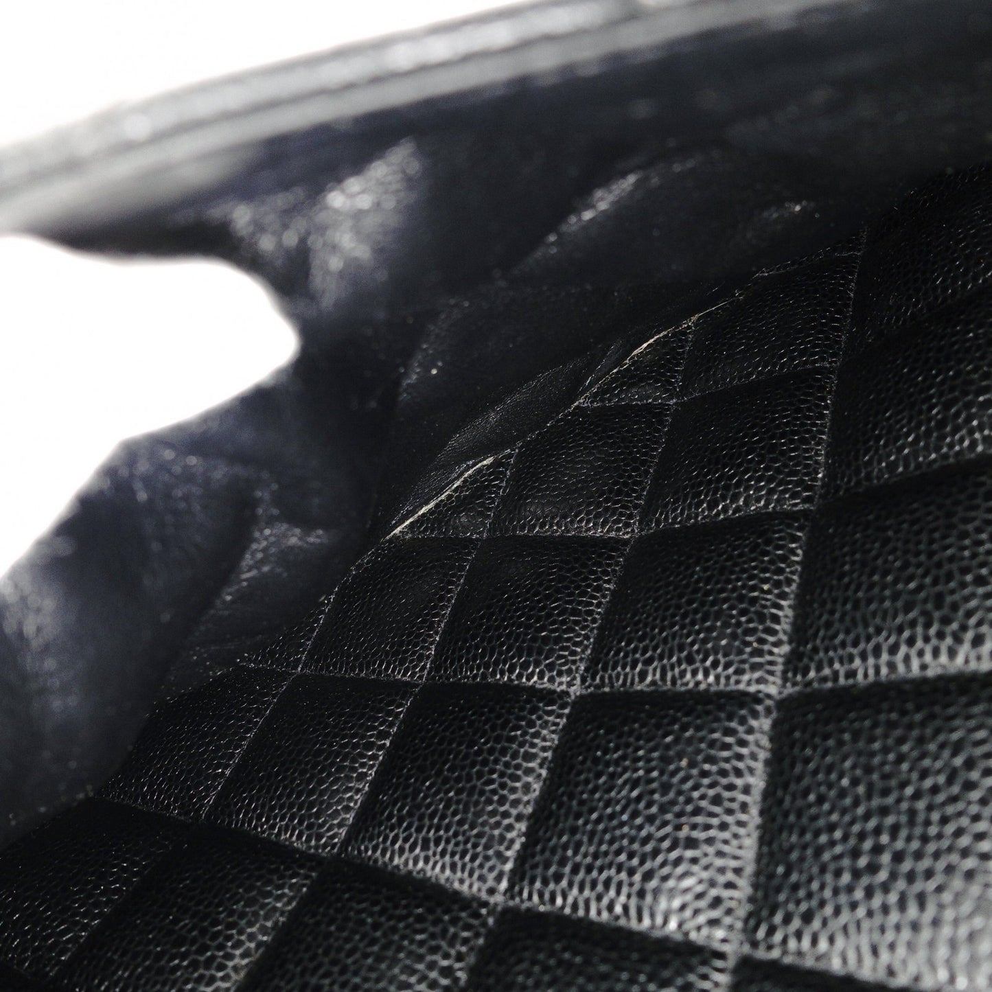 CHANEL Reissue Tote Bag, Leather, Caviar Skin, Gold Hardware