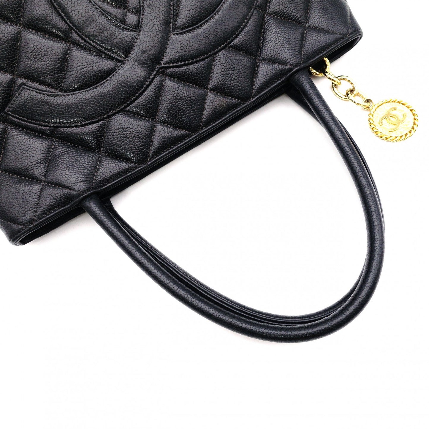 CHANEL Reissue Tote Bag, Leather, Caviar Skin, Gold Hardware