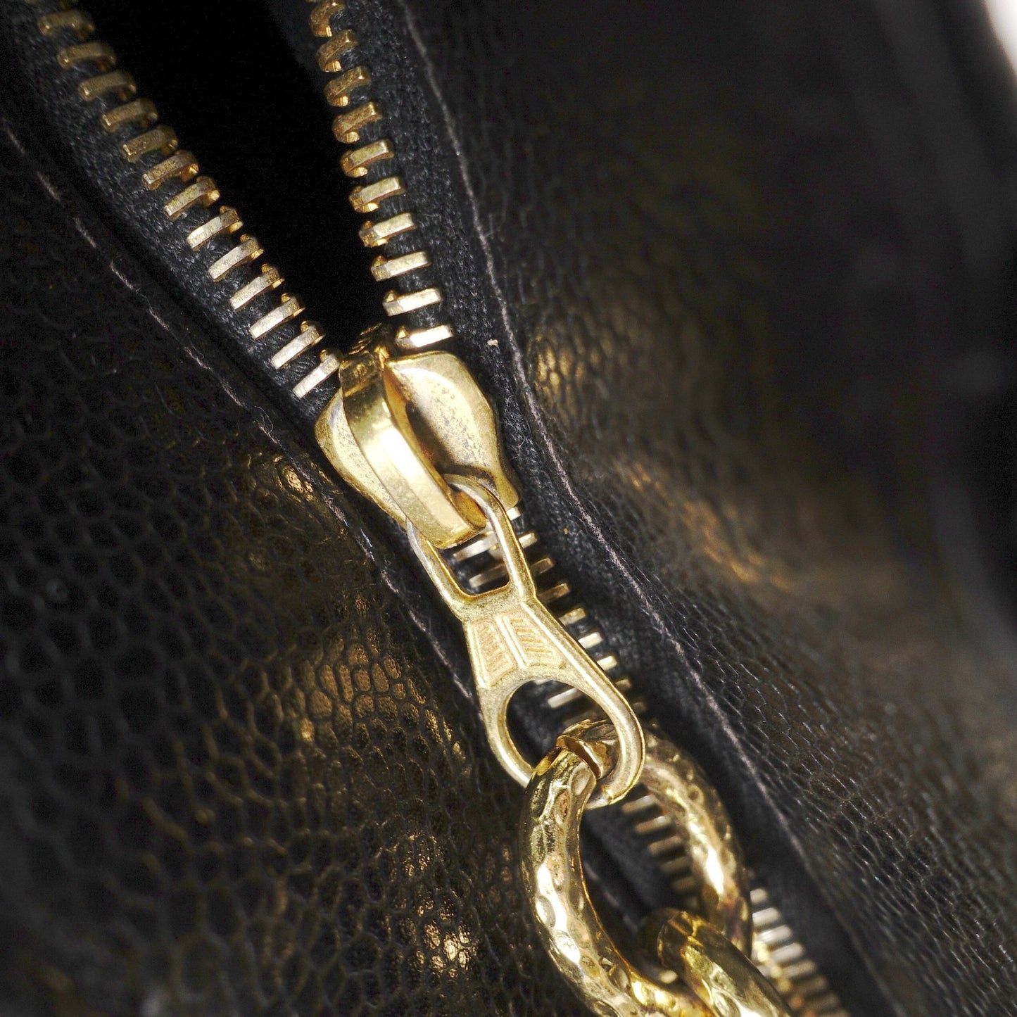 CHANEL Reissue Tote Bag, Leather, Caviar Skin, Gold Hardware