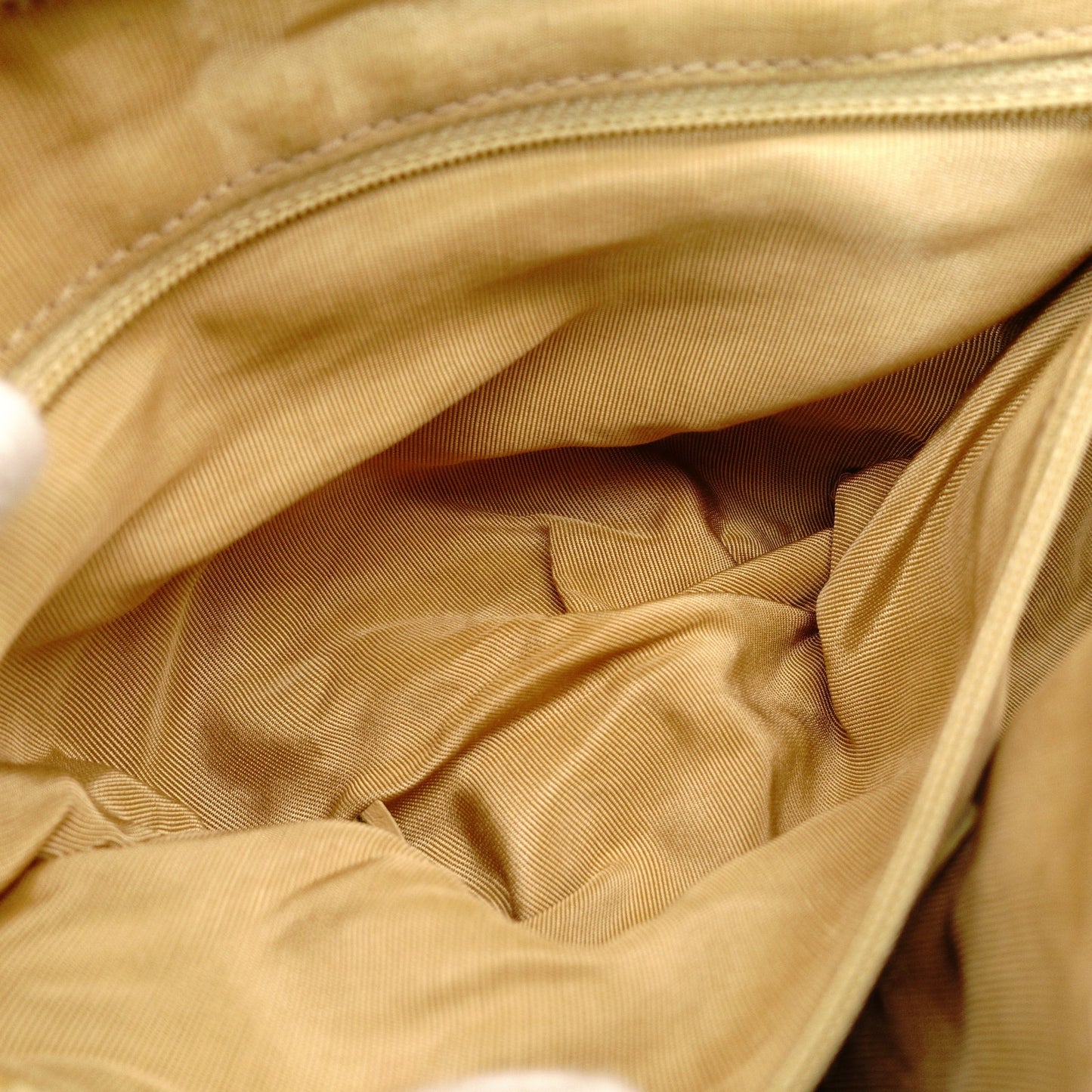 CHANEL Matelassé Caviar Leather Chain Shoulder Bag Beige Leather Shoulder 7-11-070