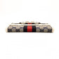 GUCCI Horsebit GG Canvas Long Wallet, Canvas and Leather, Beige