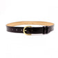 LOUIS VUITTON Monogram Vernis Belt, Patent Leather, Amaranth
