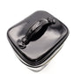 CHANEL Coco Mark Patent Leather Black Vanity Bag Black Handbag Vintage 7-11-770