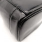 CHANEL Coco Mark Patent Leather Black Vanity Bag Black Handbag Vintage 7-11-770