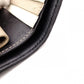 Christian Dior Cannage Bifold Wallet, Leather, Black and Beige, CD Logo