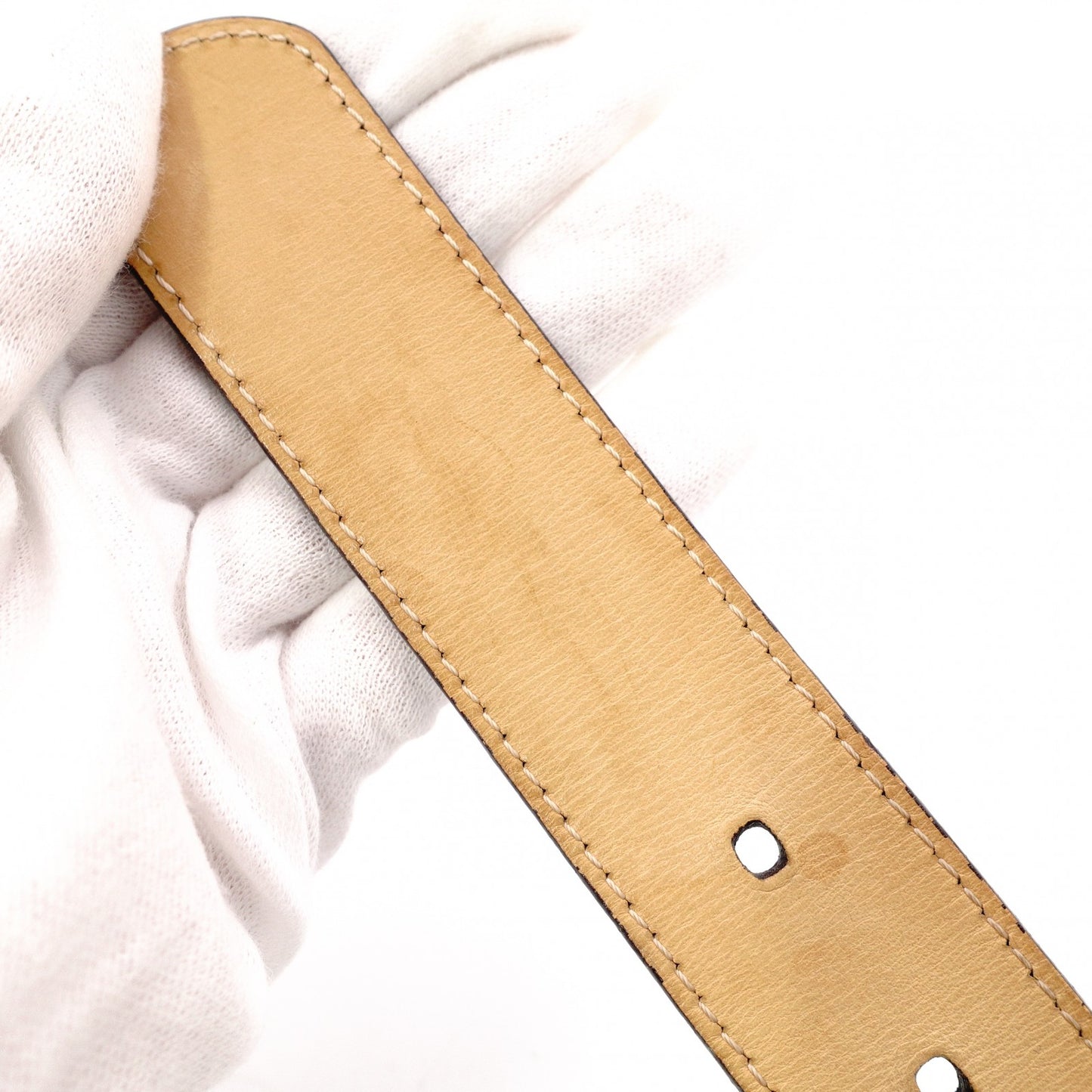 LOUIS VUITTON Monogram Vernis Belt, Patent Leather, Amaranth