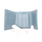 CHANEL Caviar Skin Boy Chanel Tri-fold Wallet, Leather, Blue, Gold Hardware