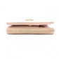 SAINT LAURENT Cassandra Bifold Wallet, Leather, Pink Beige, Gold Hardware