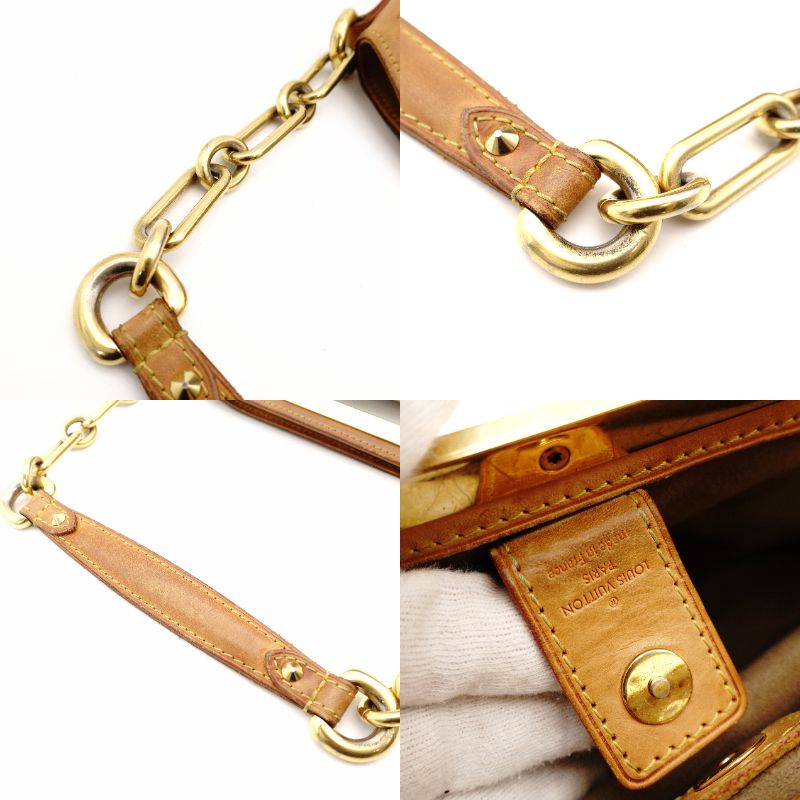 LOUIS VUITTON Monogram Multicolore Judy PM Satchel Handbag Black Shoulder M40258 Black 7-10-315