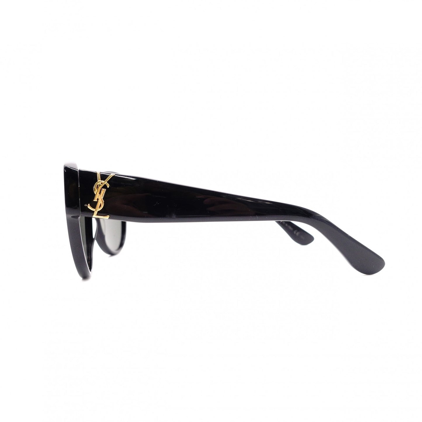 SAINT LAURENT Sunglasses, Plastic, Black