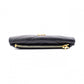SAINT LAURENT Cassandra Coin Purse, Leather, Black, Card Holder