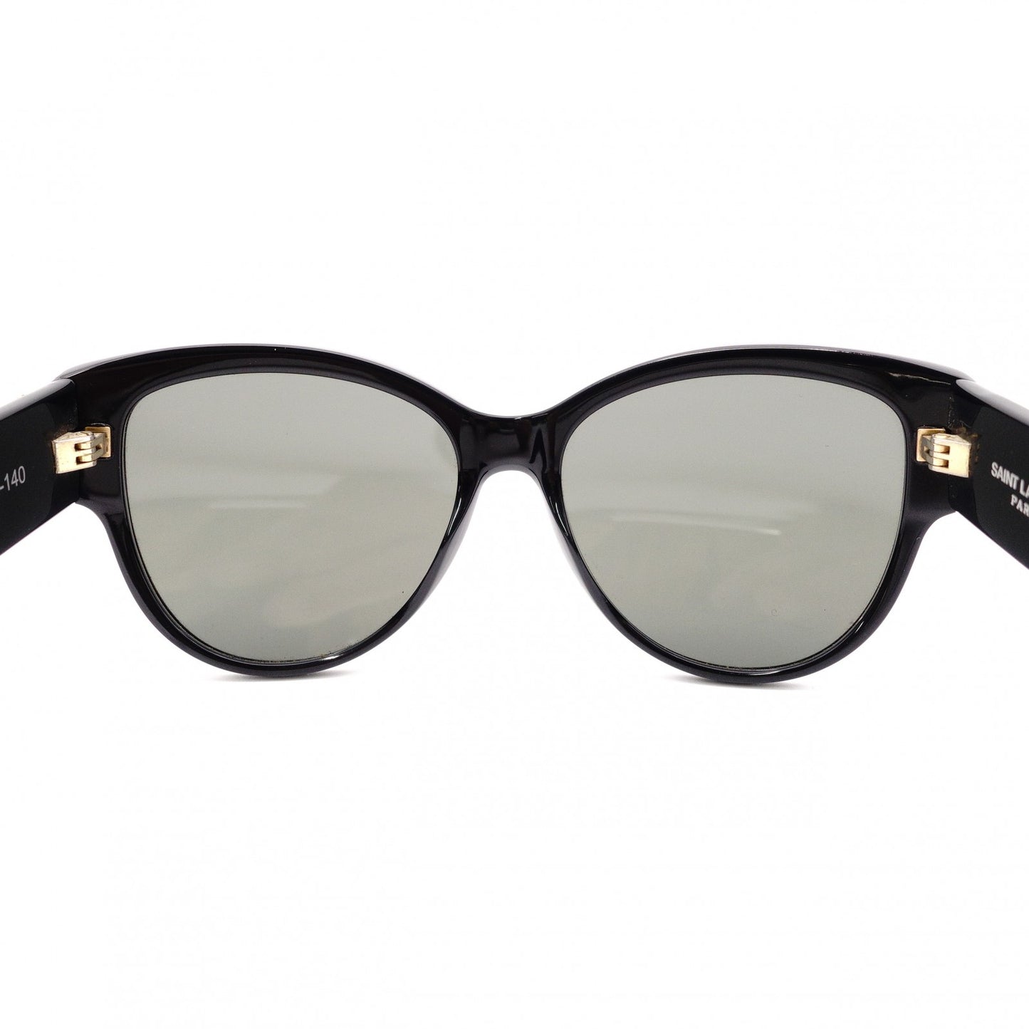 SAINT LAURENT Sunglasses, Plastic, Black