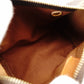 LOUIS VUITTON Mini Speedy Monogram Canvas Handbag PVC Leather Brown 7-12-120