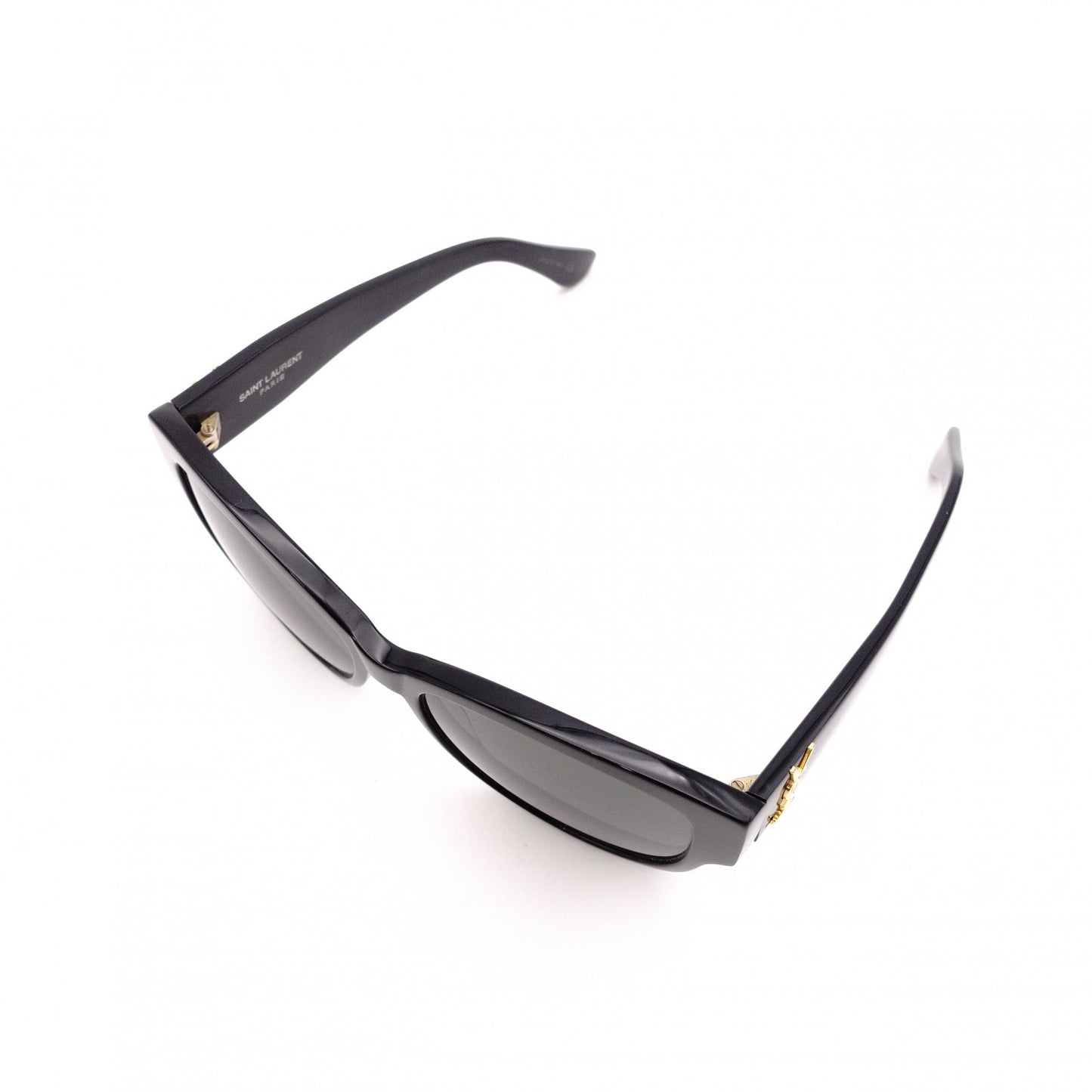 SAINT LAURENT Sunglasses, Plastic, Black