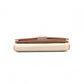 LOEWE Anagram Compact Wallet, Tri-fold, Leather, Beige