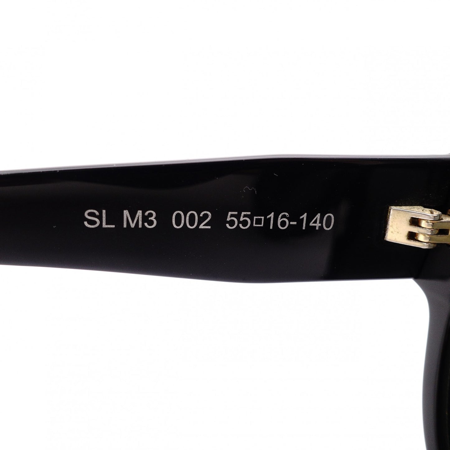 SAINT LAURENT Sunglasses, Plastic, Black