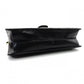 CHANEL Matelassé Chain Shoulder Bag Single Black Lambskin Black Leather Vintage Gold Hardware 7-7-486