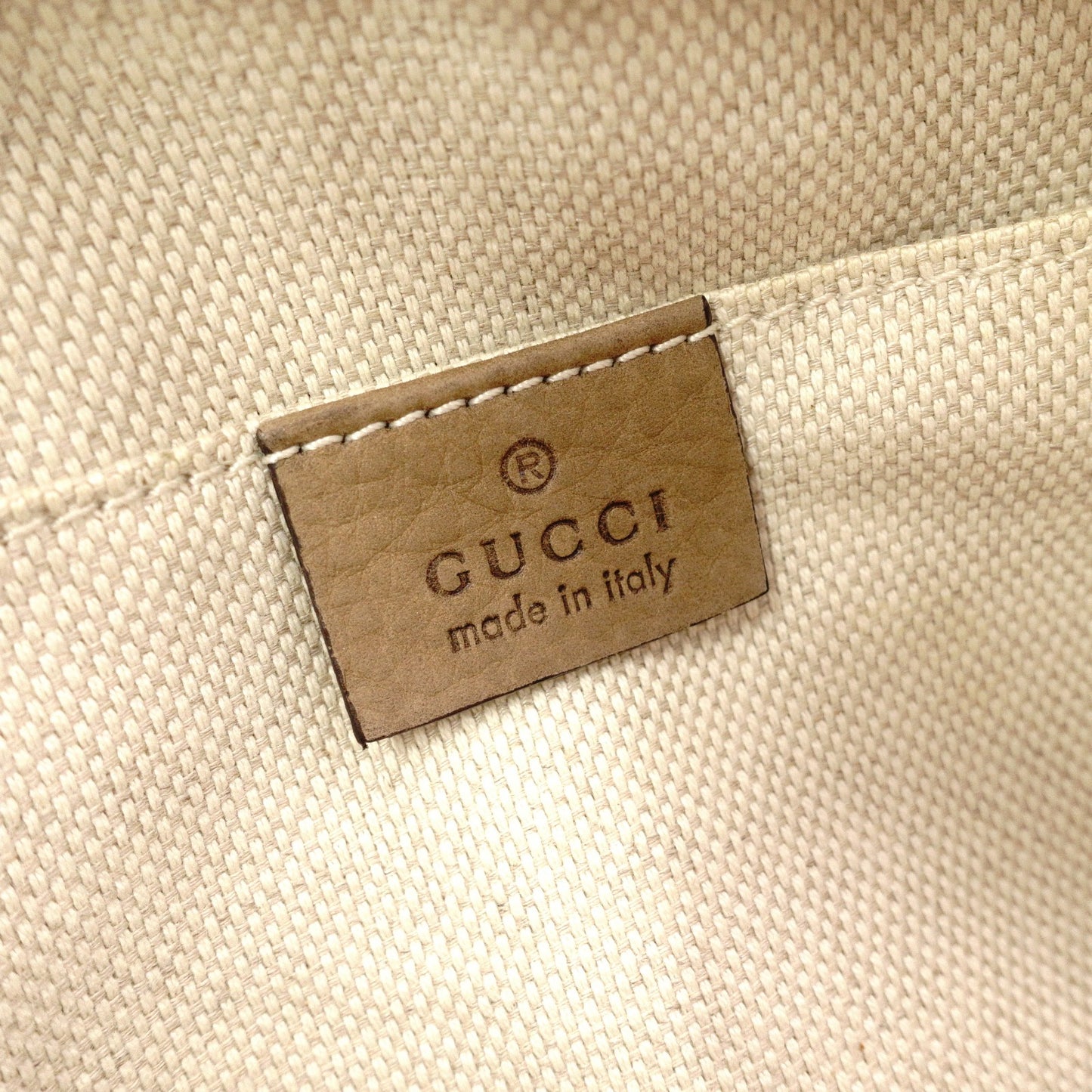 GUCCI Soho Disco Shoulder Bag, Leather, Brown, Crossbody, Tassel